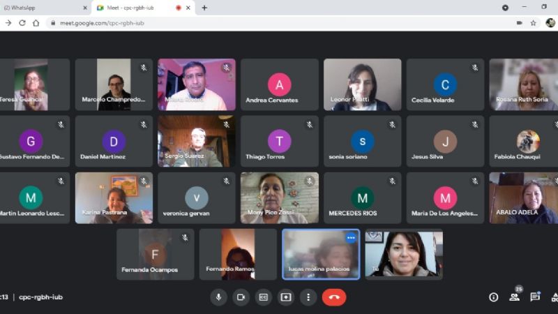 Avances de actividades del Proyecto Federal Covid en Santa María
