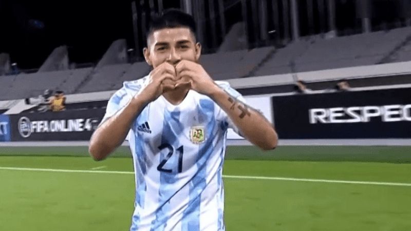 La Argentina Olímpica empató 2 a 2 con Corea del Sur