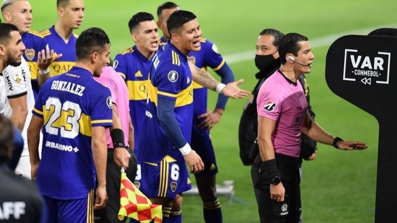El VAR pribó a Boca del triunfo frente al Mineiro