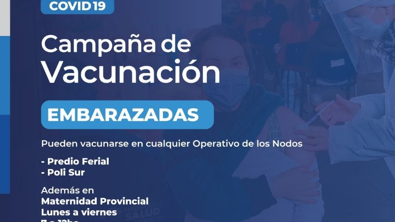 Vacunación para personas gestantes