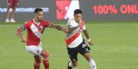 ENZO PÉREZ y Gabriel Ávalos figuras de River y Argentinos Jrs. 