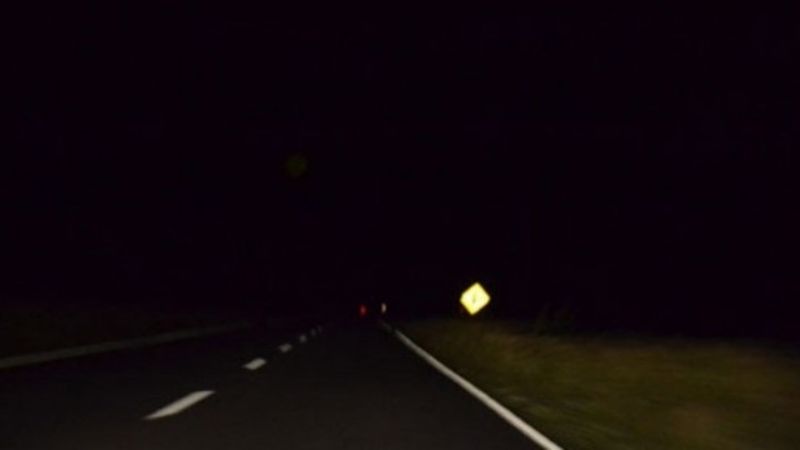 Sargento perdió el control del auto y volcó en la ruta 38