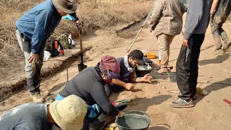 Comenzó el rescate arqueológico en sitio de 1800 años de antigüedad