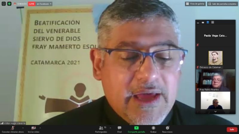 Marcado interés en el inicio del ciclo de conferencias sobre Esquiú