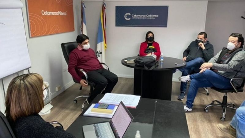 Minería recibió a la Cámara de Transporte