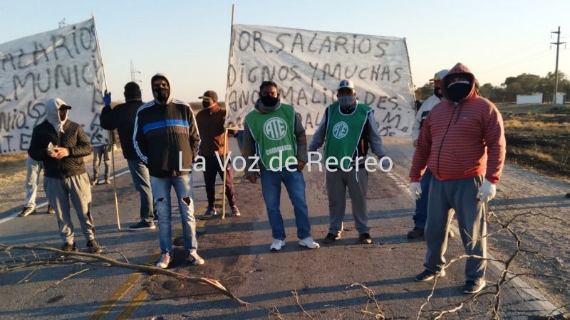Municipales de Icaño cortan ruta 157