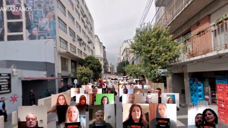 Acto virtual por los 27 años del atentado a la AMIA