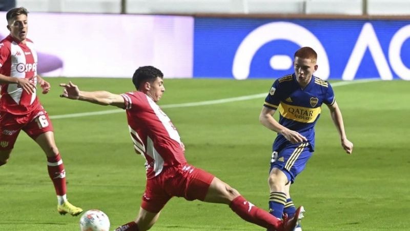 Boca sufrió y empató con Unión abriendo la Liga Profesional