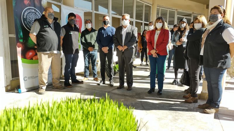 Se implementa una huerta hidropónica en el Centro Integral de Salud