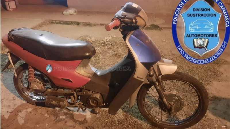 Controlaron una moto en Valle Viejo y detectaron irregularidades