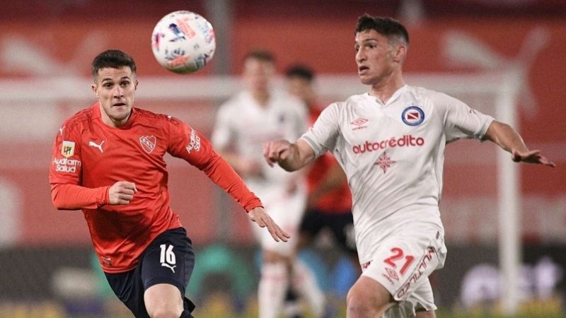 Independiente y Argentinos igualaron en Avellaneda