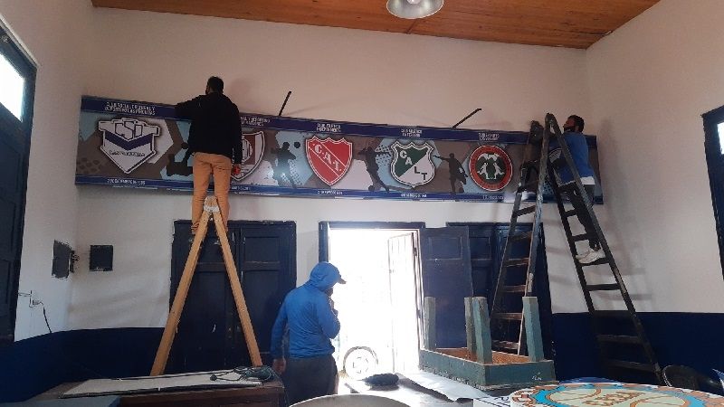 La Liga Chacarera avanza en la remodelación de su sede social