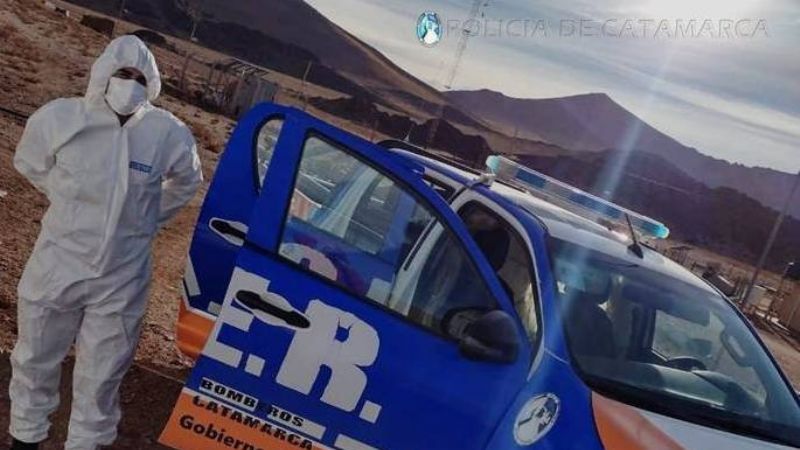 Asisten a un hombre con síntomas de Covid en Antofagasta de la Sierra