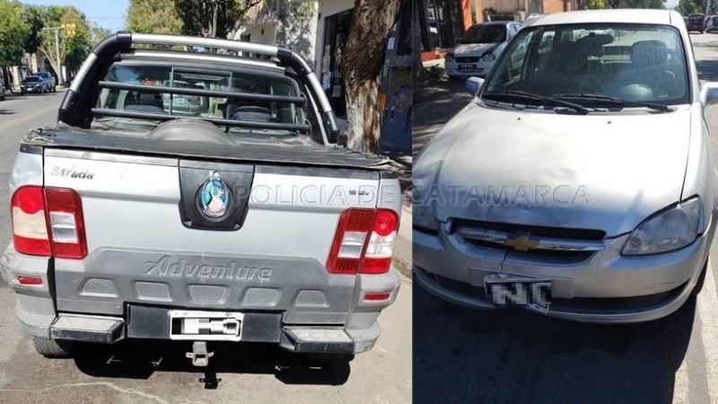 Choque en cadena en el norte de la ciudad