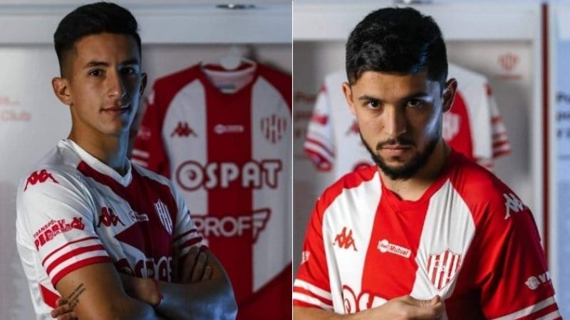 Unión presentó a Cañete y Luna Diale, cuyos pases comparte con Boca