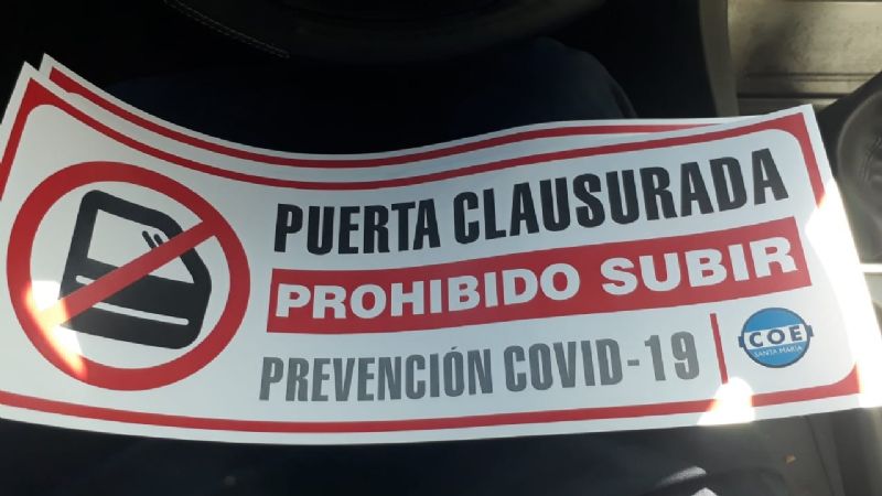 Clausuran la puerta del acompañante en remises de San José