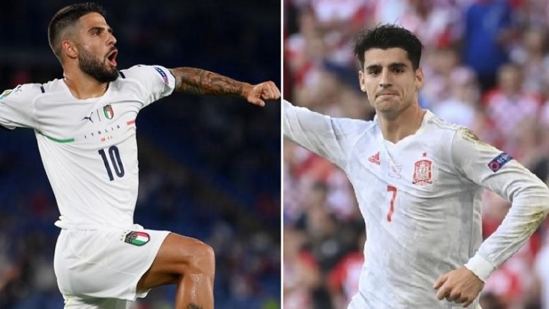 España e Italia jugarán una de las “semis” de la Eurocopa 2021