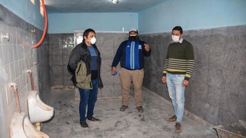 Avanzan obras en el Club Racing