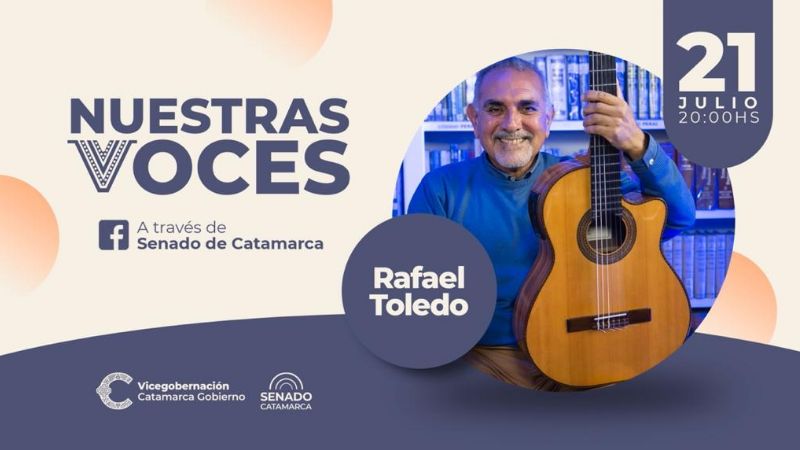Rafael Toledo, en el sexto episodio de “Nuestras Voces”