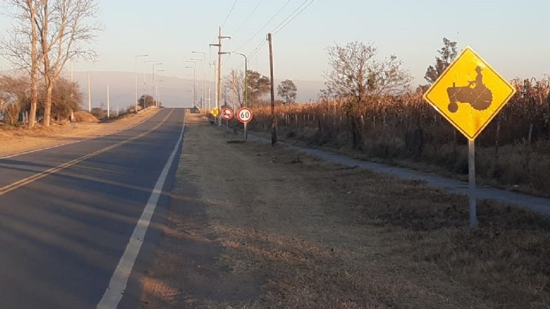 Denuncian el robo de más de 60 señales en Ruta Nacional 64