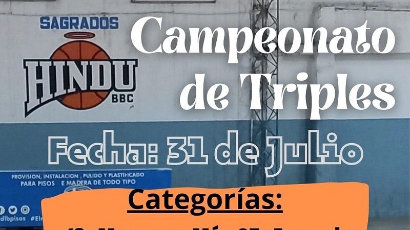Hindú BBC invita a su Campeonato de Triples