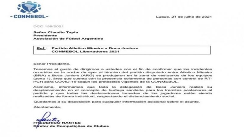 Llegó Boca, que, en principio, fue aislado en un hotel