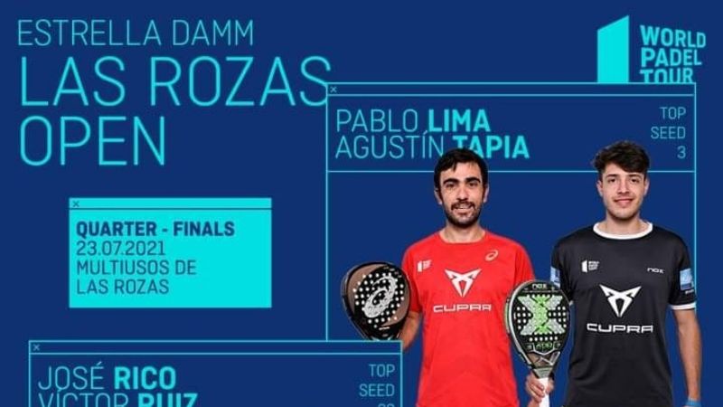 Agustín Tapia avanzó a 4tos. Open de Las Rozas, en Madrid