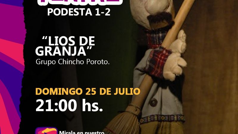 Fines de semana con el ciclo “Con 1000 DistINTos Tonos de Teatro”