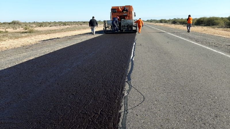 La repavimentación de la Ruta Nacional 60 tiene un avance del 80%