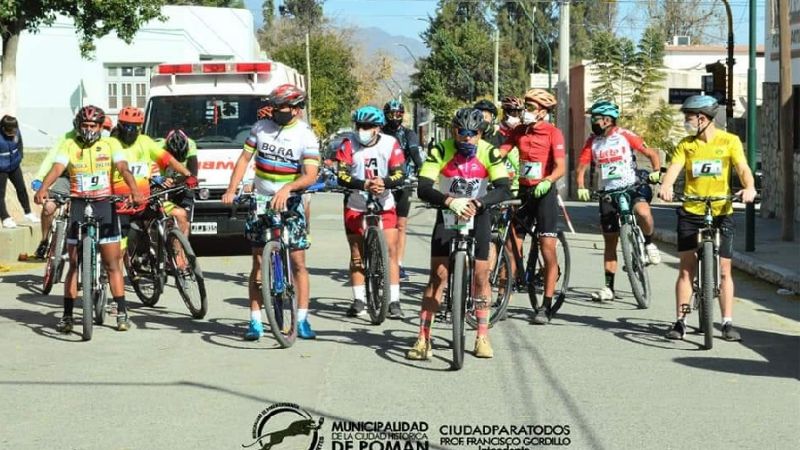 Pomán cumplió exitosamente la 1ra. fecha del Duatlón Municipal