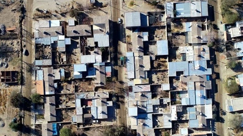 Urbanizan nuevo barrio en Santa María