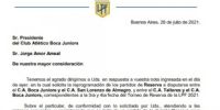 PEDIDO de Boca para reporgramar los partidos de Reserva.