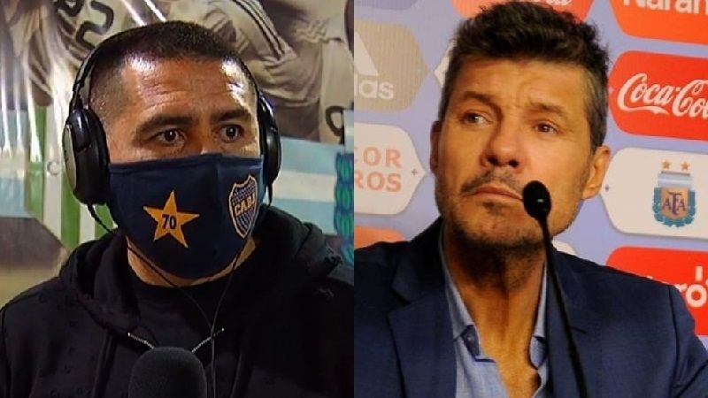 Riquelme cruzó a Tinelli por rechazos a postergar partidos