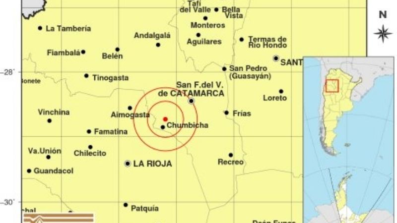 Noche movida cerca de Chumbicha