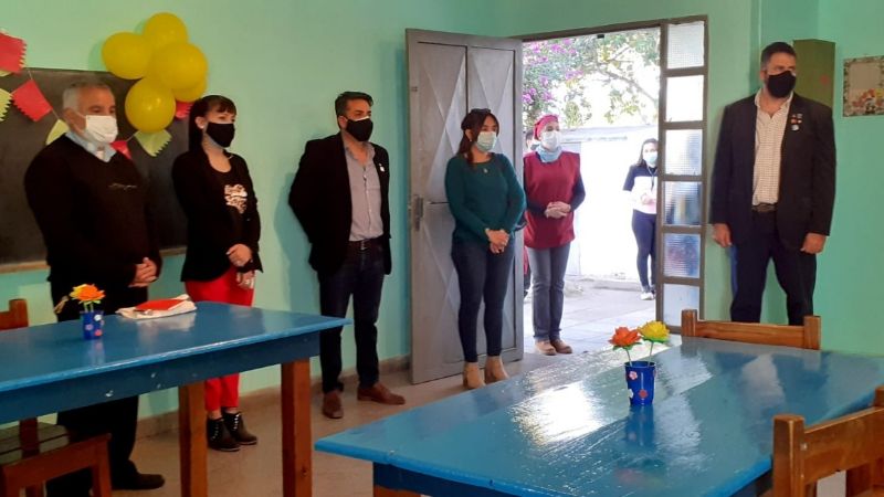 Cáritas abrió otra casita de merienda reforzada para niños