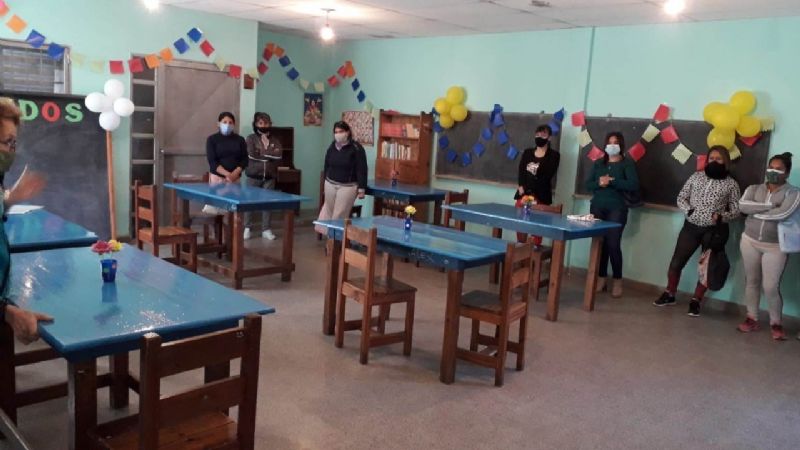 Cáritas abrió otra casita de merienda reforzada para niños