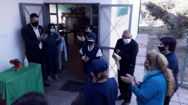 Cáritas abrió otra casita de merienda reforzada para niños