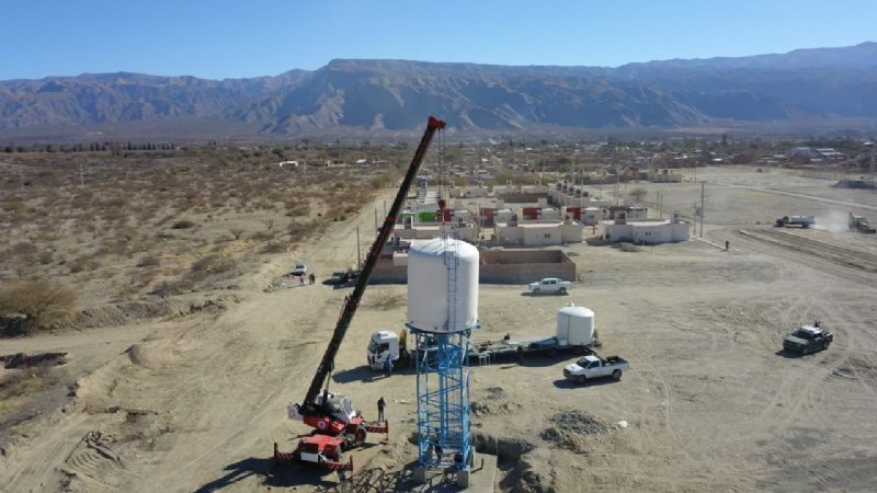 Mejoran el sistema de agua potable en La Soledad