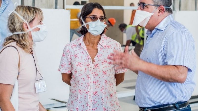 Palladino agradeció el reconocimiento por su candidatura