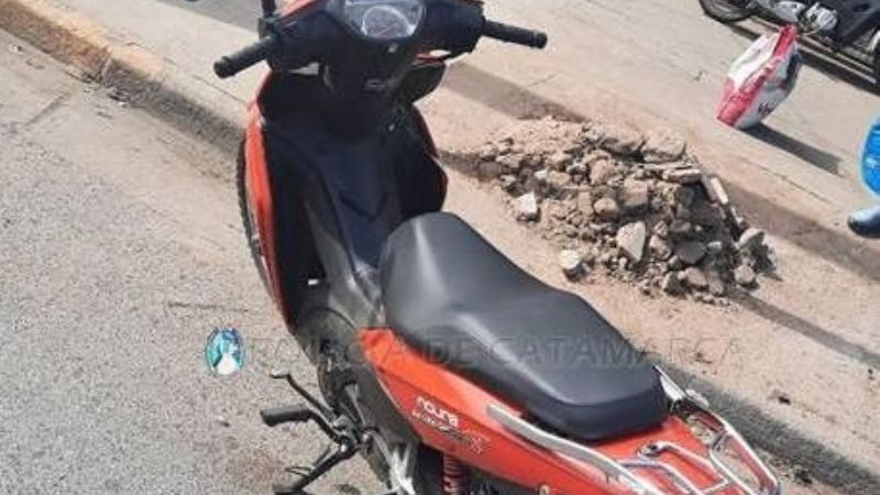 Motociclistas resultaron lesionados en siniestros viales