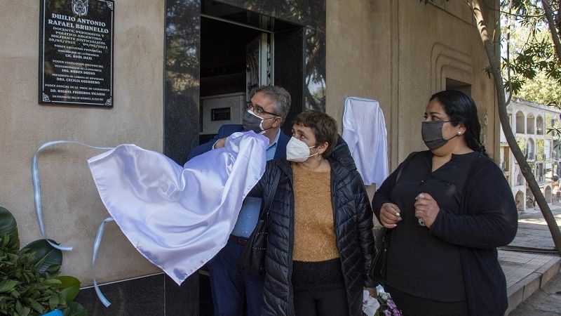 Los restos de Duilio Brunello descansan en Catamarca