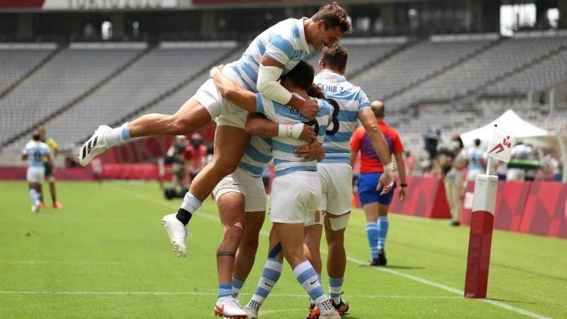 Los Pumas ‘7 clasificaron a 4tos. de final en Tokio 2020