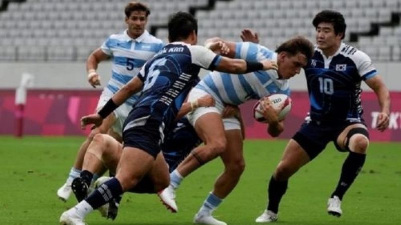 Los Pumas ‘7 clasificaron a 4tos. de final en Tokio 2020