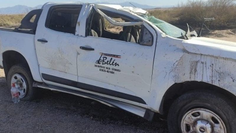Se salvaron de milagro tras violento vuelco en la ruta