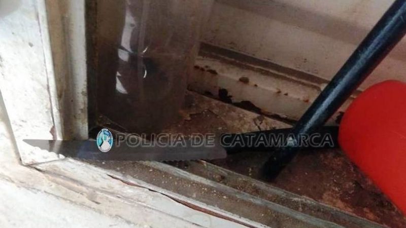 Se defendió de la agresión de su pareja, con un cuchillo