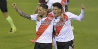 ZUCILINI, la figura del partido, y Carrascal que también tuvo un buen partido en River.