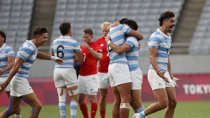 Los Pumas de bronce, primera medalla argentina