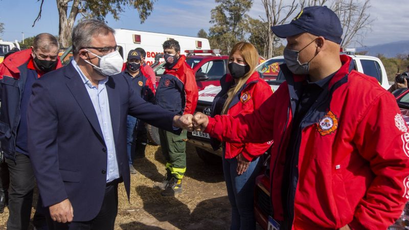 El Gobierno entregó subsidio a Bomberos Voluntarios de la provincia