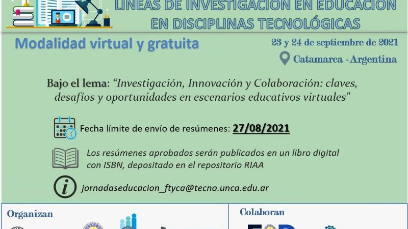 III Jornadas de divulgación sobre líneas de investigación