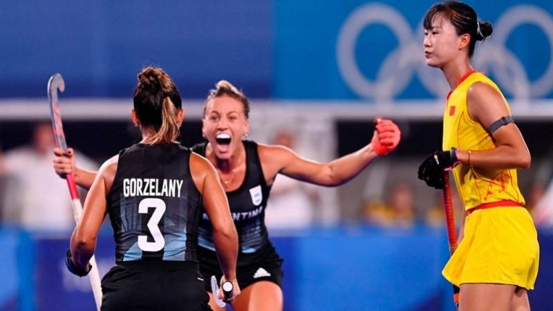 Las Leonas vencieron a China y están en los 4tos. de final